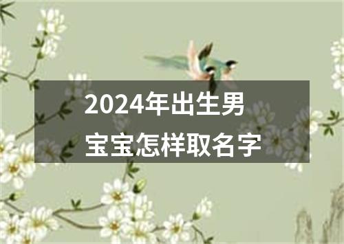 2024年出生男宝宝怎样取名字