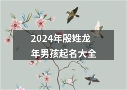 2024年殷姓龙年男孩起名大全