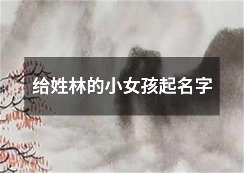 给姓林的小女孩起名字