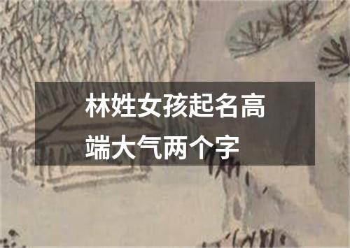 林姓女孩起名高端大气两个字