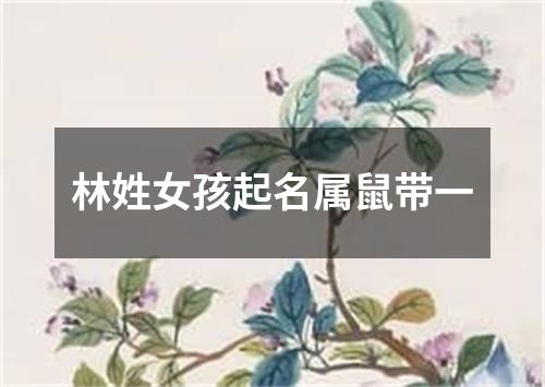 林姓女孩起名属鼠带一