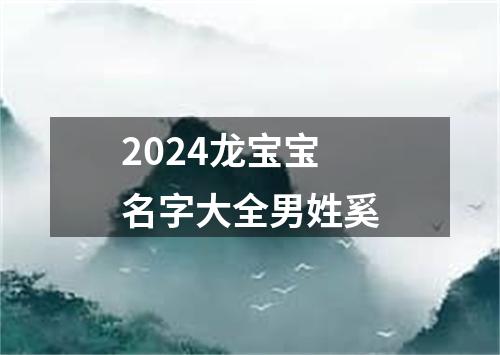 2024龙宝宝名字大全男姓奚