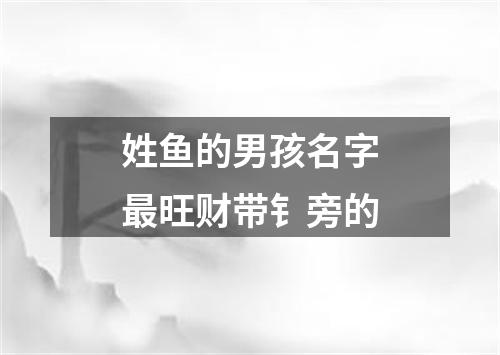 姓鱼的男孩名字最旺财带钅旁的