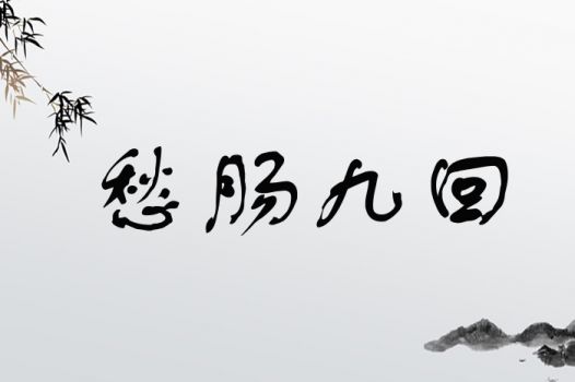 愁肠九回