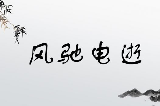 风驰电逝