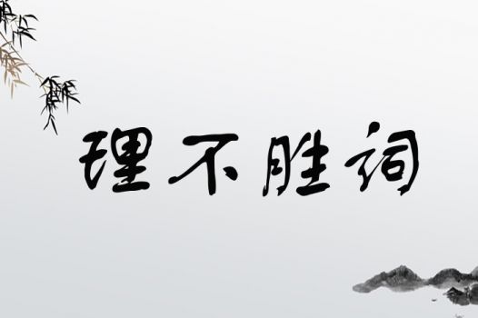 理不胜词