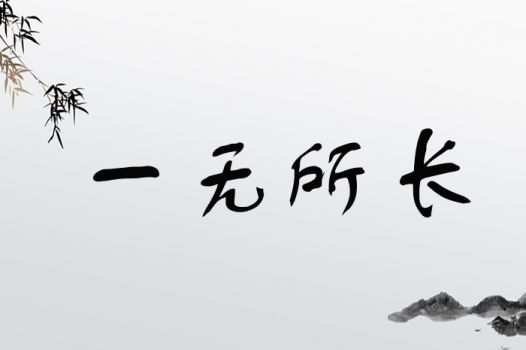 一无所长