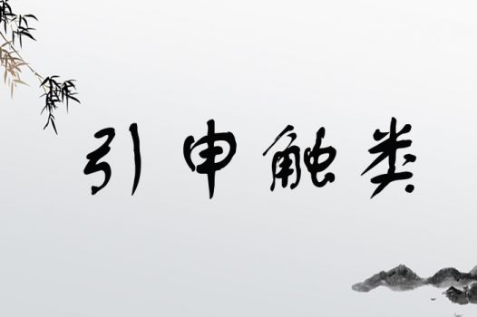 引申触类