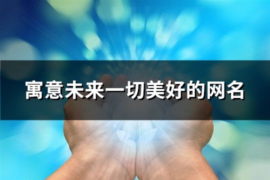 寓意未来一切美好的网名(468个) 寓意未来一切美好的网名(468个)