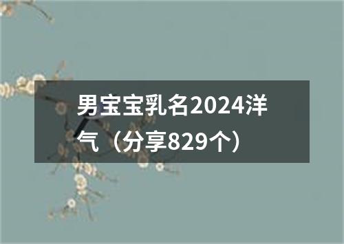 男宝宝乳名2024洋气（分享829个）