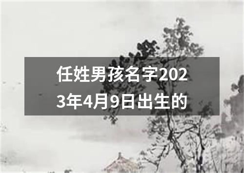 任姓男孩名字2023年4月9日出生的